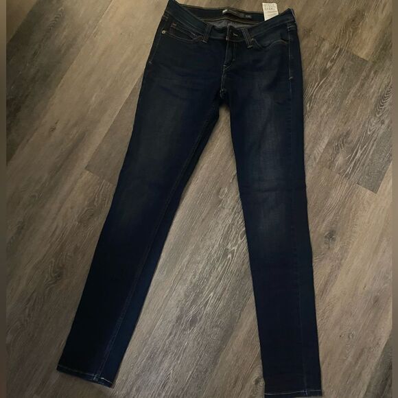 Levi’s Demi Curve Low Rise Skinny Jeans Sz 7/28 - Picture 1 of 4